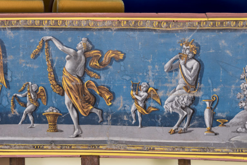 théâtre peinture monumentale © Région Bourgogne-Franche-Comté, Inventaire du patrimoine  théâtre peinture monumentale © Région Bourgogne-Franche-Comté, Inventaire du patrimoine