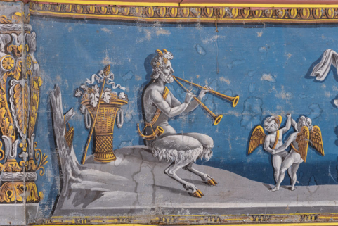 théâtre peinture monumentale © Région Bourgogne-Franche-Comté, Inventaire du patrimoine  théâtre peinture monumentale © Région Bourgogne-Franche-Comté, Inventaire du patrimoine