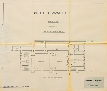 chapelle théâtre cinéma © Région Bourgogne-Franche-Comté, Inventaire du patrimoine  chapelle théâtre cinéma © Région Bourgogne-Franche-Comté, Inventaire du patrimoine