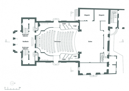 théâtre © Région Bourgogne-Franche-Comté, Inventaire du patrimoine  théâtre © Région Bourgogne-Franche-Comté, Inventaire du patrimoine