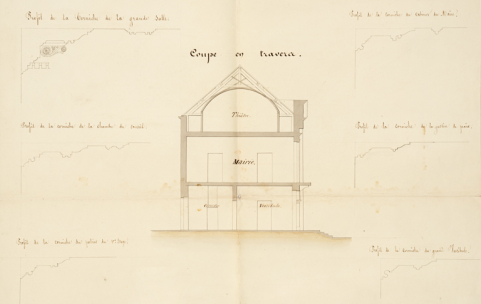 mairie théâtre © Région Bourgogne-Franche-Comté, Inventaire du patrimoine  mairie théâtre © Région Bourgogne-Franche-Comté, Inventaire du patrimoine