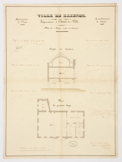 mairie théâtre © Région Bourgogne-Franche-Comté, Inventaire du patrimoine  mairie théâtre © Région Bourgogne-Franche-Comté, Inventaire du patrimoine