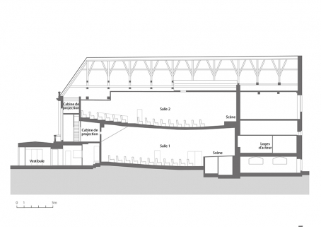 chapelle théâtre cinéma © Région Bourgogne-Franche-Comté, Inventaire du patrimoine  chapelle théâtre cinéma © Région Bourgogne-Franche-Comté, Inventaire du patrimoine