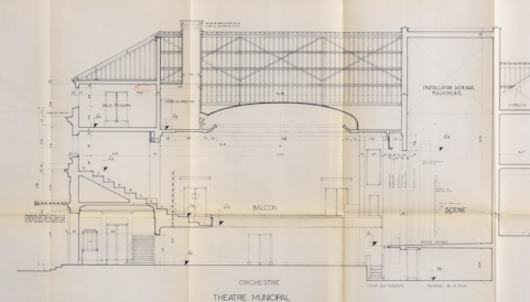  théâtre maison du peuple © Région Bourgogne-Franche-Comté, Inventaire du patrimoine