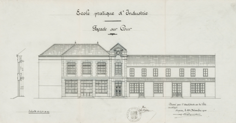 école professionnelle © Région Bourgogne-Franche-Comté, Inventaire du patrimoine  école professionnelle © Région Bourgogne-Franche-Comté, Inventaire du patrimoine