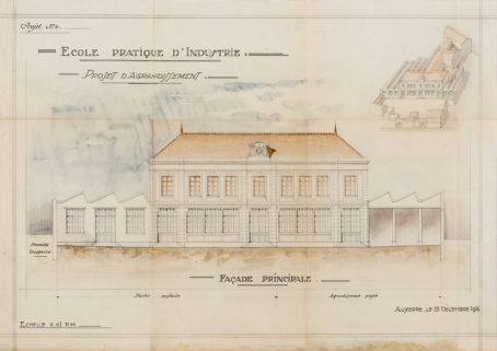 école professionnelle © Région Bourgogne-Franche-Comté, Inventaire du patrimoine  école professionnelle © Région Bourgogne-Franche-Comté, Inventaire du patrimoine