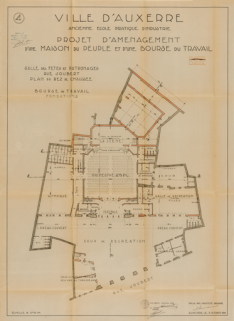  théâtre maison du peuple bourse du travail © Région Bourgogne-Franche-Comté, Inventaire du patrimoine