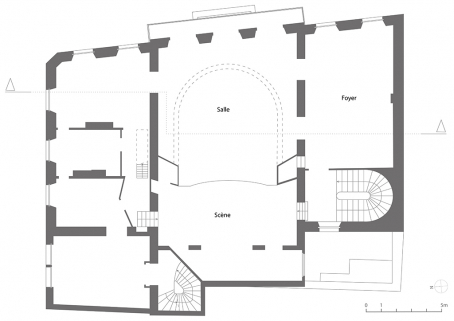 hôtel de ville théâtre © Région Bourgogne-Franche-Comté, Inventaire du patrimoine  hôtel de ville théâtre © Région Bourgogne-Franche-Comté, Inventaire du patrimoine