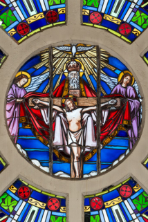 verrière rose © Région Bourgogne-Franche-Comté, Inventaire du patrimoine  verrière rose © Région Bourgogne-Franche-Comté, Inventaire du patrimoine