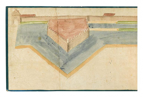 fortification d'agglomération © Archives municipales, Beaune  fortification d'agglomération © Archives municipales, Beaune