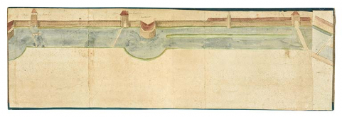 fortification d'agglomération © Archives municipales, Beaune  fortification d'agglomération © Archives municipales, Beaune