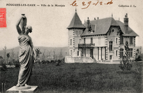  maison parc statue © Région Bourgogne-Franche-Comté, Inventaire du patrimoine