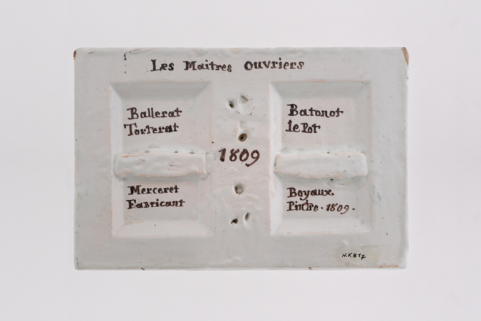  plaque commémorative © Région Bourgogne-Franche-Comté, Inventaire du patrimoine