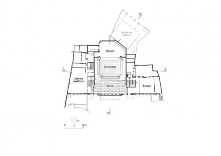  maison du peuple théâtre © Région Bourgogne-Franche-Comté, Inventaire du patrimoine