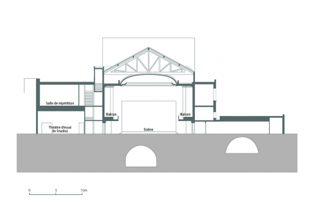  maison du peuple théâtre © Région Bourgogne-Franche-Comté, Inventaire du patrimoine