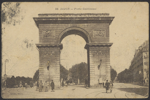  porte de ville © Archives départementales de la Côte-d'Or, Dijon