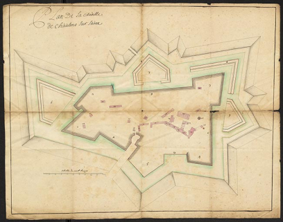 fortification d'agglomération citadelle © Service historique de la Défense  fortification d'agglomération citadelle © Service historique de la Défense