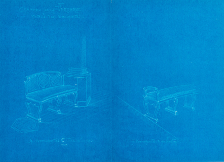  théâtre banquette © Région Bourgogne-Franche-Comté, Inventaire du patrimoine