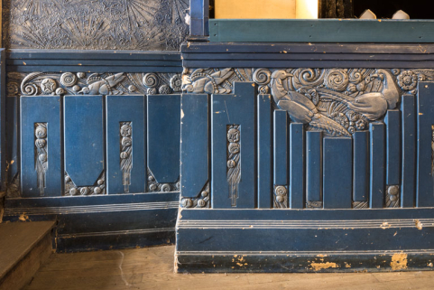  lambris d'appui garniture architecturale © Région Bourgogne-Franche-Comté, Inventaire du patrimoine