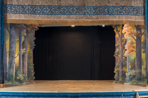  décor de théâtre © Région Bourgogne-Franche-Comté, Inventaire du patrimoine