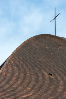  église couverture et accessoire du toit croix © Région Bourgogne-Franche-Comté, Inventaire du patrimoine