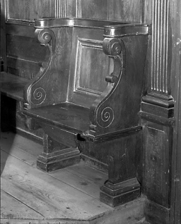 Stalle. © Région Bourgogne-Franche-Comté, Inventaire du Patrimoine