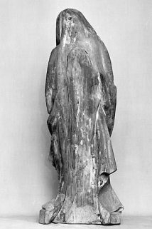 La Vierge, vue du revers. © Région Bourgogne-Franche-Comté, Inventaire du patrimoine