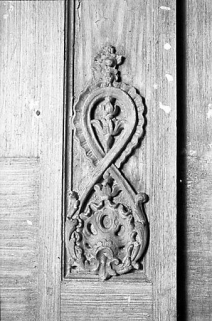 Détail d'une agrafe. © Région Bourgogne-Franche-Comté, Inventaire du patrimoine