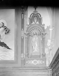 Détail : statue de saint Joseph © Région Bourgogne-Franche-Comté, Inventaire du patrimoine