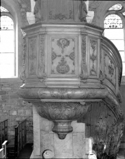 Détail : la cuve et le culot. © Région Bourgogne-Franche-Comté, Inventaire du patrimoine