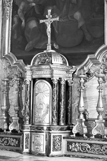 Vue d'ensemble tabernacle fermé. © Région Bourgogne-Franche-Comté, Inventaire du patrimoine