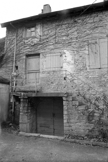 Maison cadastrée 1967 AH 146, située impasse du Quart d'Amont : façade antérieure. © Région Bourgogne-Franche-Comté, Inventaire du patrimoine