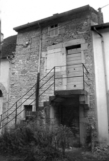 Maison cadastrée 1967 AH 152 (?), située impasse du Quart d'Amont : façade antérieure. © Région Bourgogne-Franche-Comté, Inventaire du patrimoine