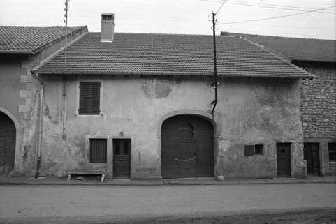 Ferme cadastrée 1940 B4 313  située au lieudit Coin du Dessus : façade antérieure. © Région Bourgogne-Franche-Comté, Inventaire du patrimoine