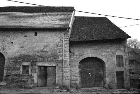 Ferme cadastrée 1965 AB 179 : façade antérieure. © Région Bourgogne-Franche-Comté, Inventaire du patrimoine