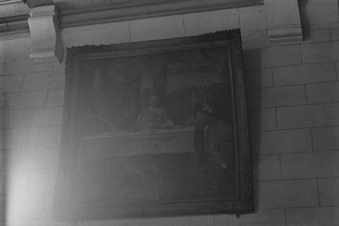 Tableau représentant les Pélerins d'Emmaüs, XIXe siècles : vue de face © Région Bourgogne-Franche-Comté, Inventaire du patrimoine