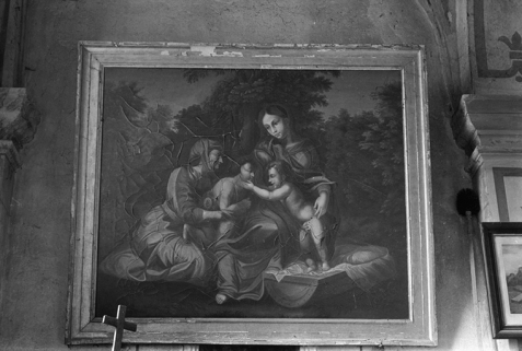 Tableau de la Vierge à l'Enfant, peinture, 18ème siècle : vue de face © Région Bourgogne-Franche-Comté, Inventaire du patrimoine