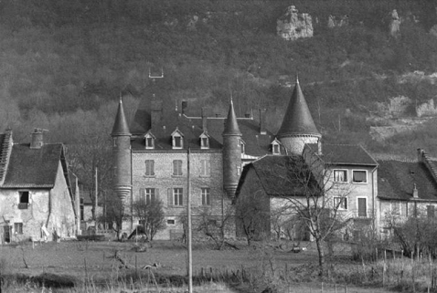 Vue de situation en 1974. © Région Bourgogne-Franche-Comté, Inventaire du patrimoine