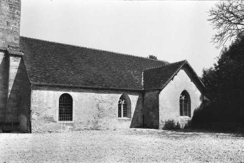 Façade latérale droite. © Région Bourgogne-Franche-Comté, Inventaire du patrimoine