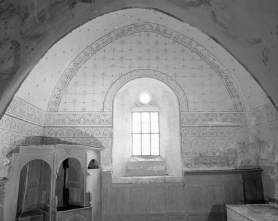 Intérieur : première chapelle gauche. © Région Bourgogne-Franche-Comté, Inventaire du patrimoine