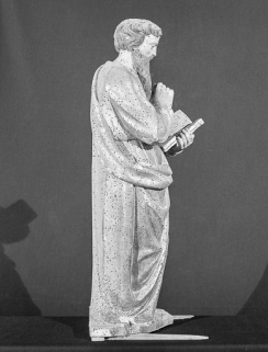 Saint Matthieu : profil droit. © Région Bourgogne-Franche-Comté, Inventaire du patrimoine