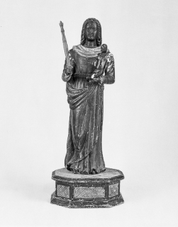 Vue de face sans ses vêtements de tissu. © Région Bourgogne-Franche-Comté, Inventaire du patrimoine