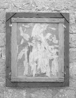 Tableau vu du verso. © Région Bourgogne-Franche-Comté, Inventaire du patrimoine