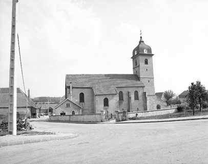 Extérieur : face latérale nord. © Région Bourgogne-Franche-Comté, Inventaire du patrimoine