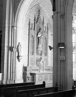 Vue d'ensemble de l'autel-retable latéral droit. © Région Bourgogne-Franche-Comté, Inventaire du patrimoine