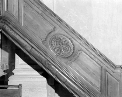 Détail : la rampe. © Région Bourgogne-Franche-Comté, Inventaire du patrimoine