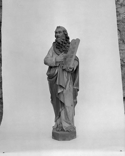 Statue : Moïse © Région Bourgogne-Franche-Comté, Inventaire du patrimoine