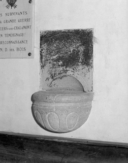 Bénitier. © Région Bourgogne-Franche-Comté, Inventaire du patrimoine