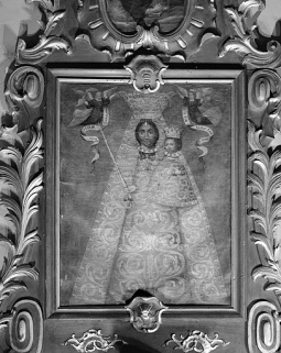 Peinture du retable gauche : vue d'ensemble. © Région Bourgogne-Franche-Comté, Inventaire du patrimoine