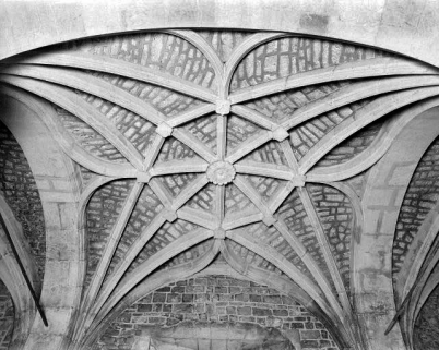 Intérieur : second collatéral gauche, voûtement de la 4ème travée. © Région Bourgogne-Franche-Comté, Inventaire du patrimoine